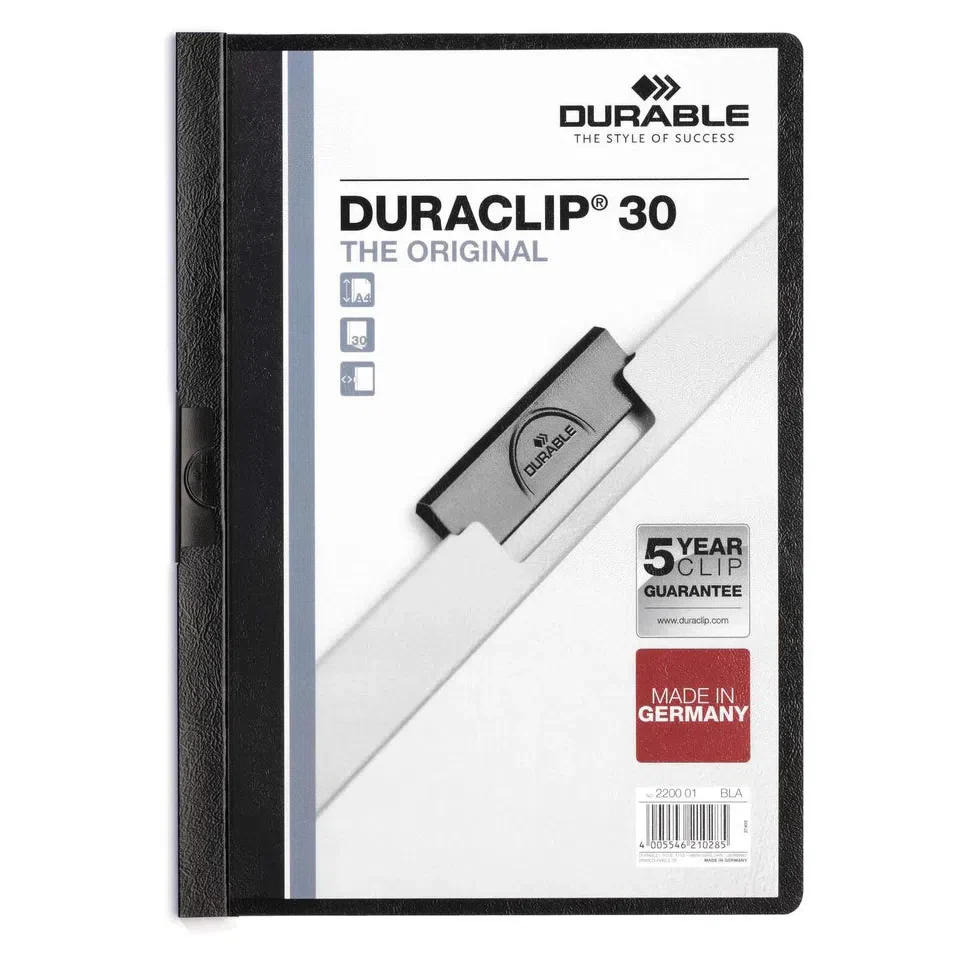 Durable Clip folder Duraclip 1-30 A4 Size - Image 3