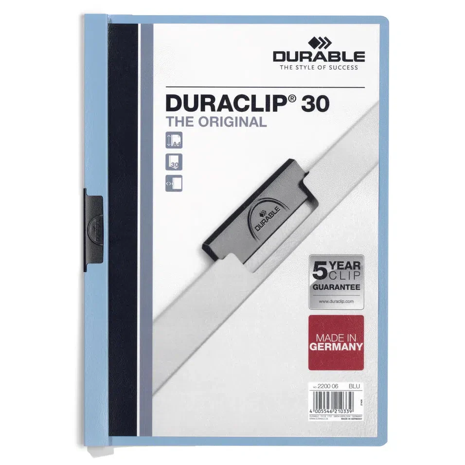 Durable Clip folder Duraclip 1-30 A4 Size - Image 8