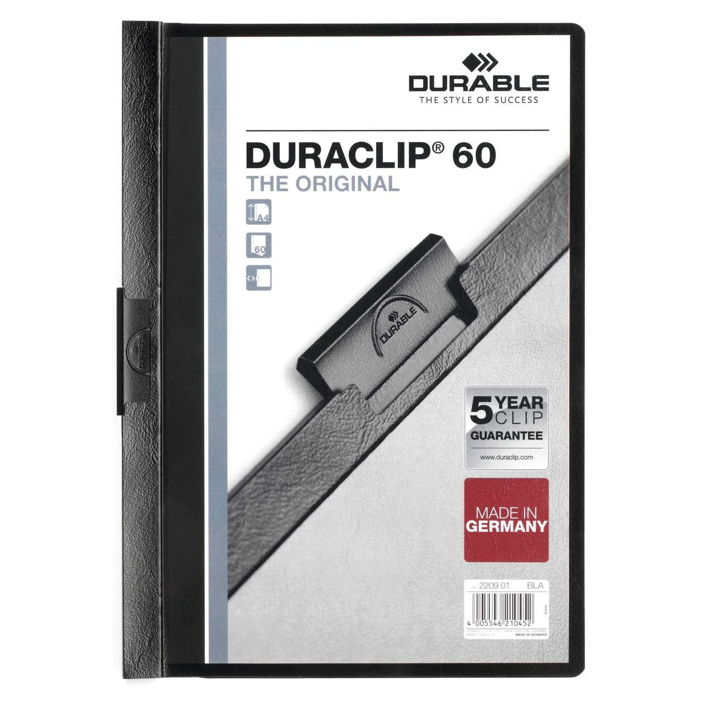 Durable Clip folder Duraclip 1-60 A4 Size - Image 5