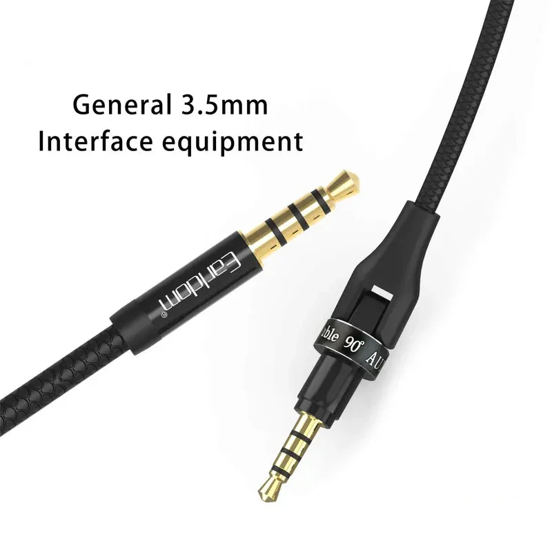 Earldom 90° Bendable 3.5mm AUX Cable – 1.2M - Image 2