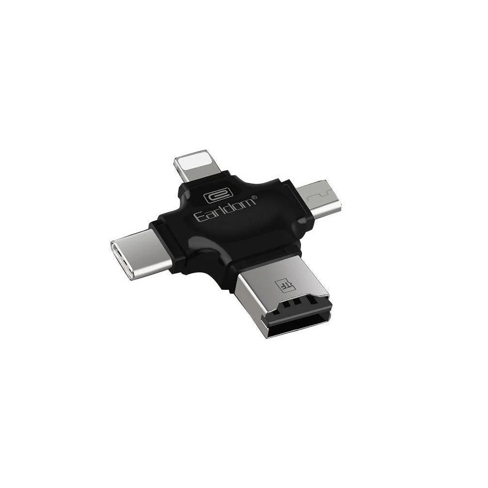 Earldom ET-OT20 All-in-One Card Reader - Black - Image 5