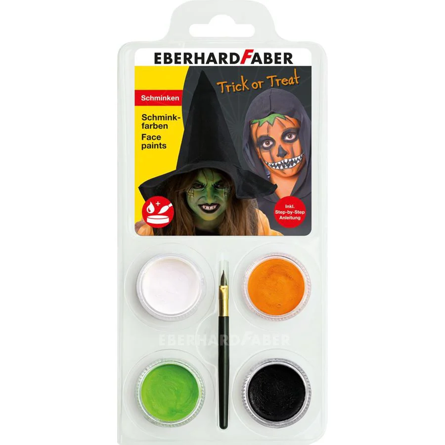 EBERHARD FABER Face paints set of 4 - Witch