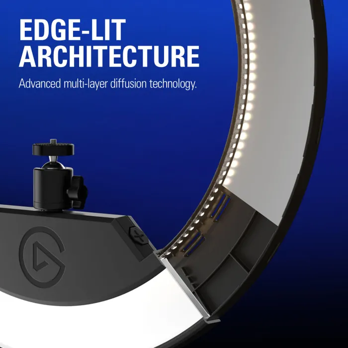 Elgato Ring Light Premium 2500 Lumens Light with Desk Clamp and Ball Mount - Image 5