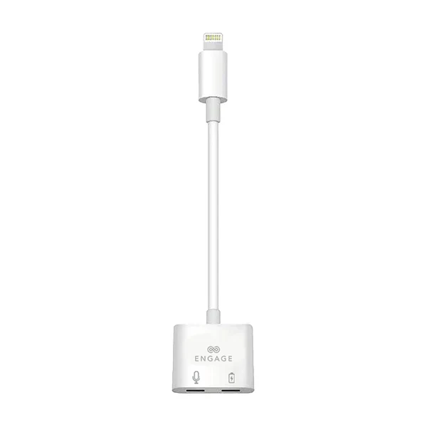 Engage Lightning To Dual Lightning Adapter Cable Charge + Audio