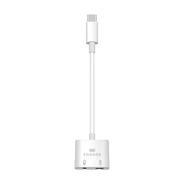 Engage Usb-C To Usb-C & 3.5Mm Adapter Cable Charge + Audio