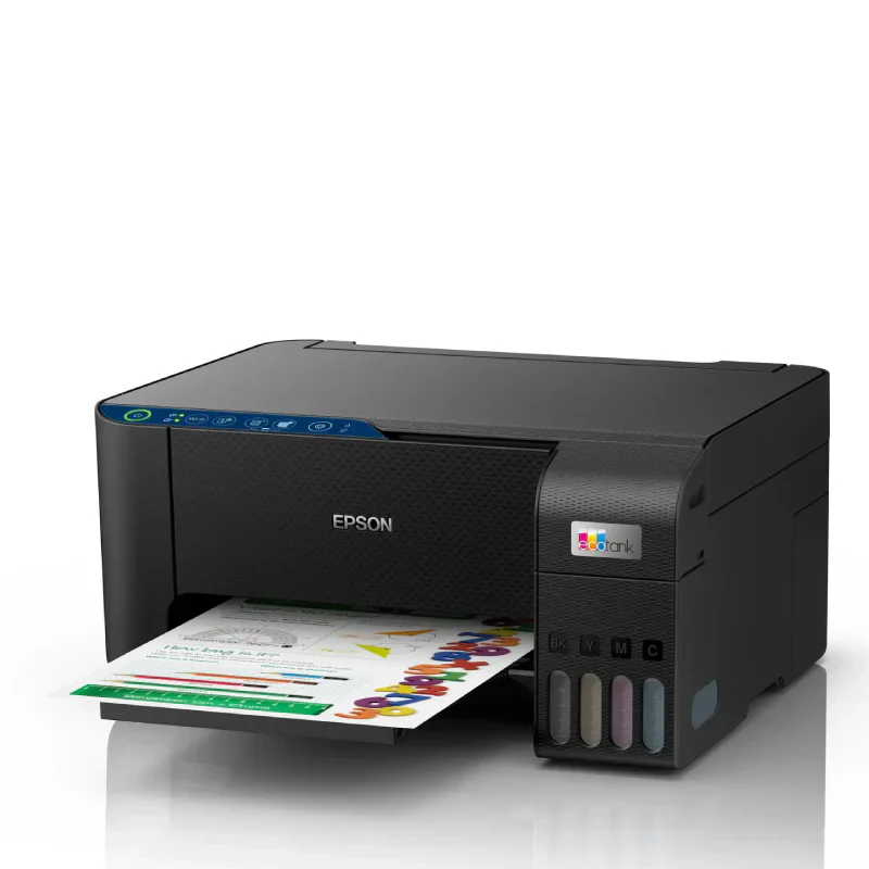 Epson EcoTank L3252 - 33ppm / 1200 DPI / USB / Wi-Fi - Inkjet Printer - Image 3