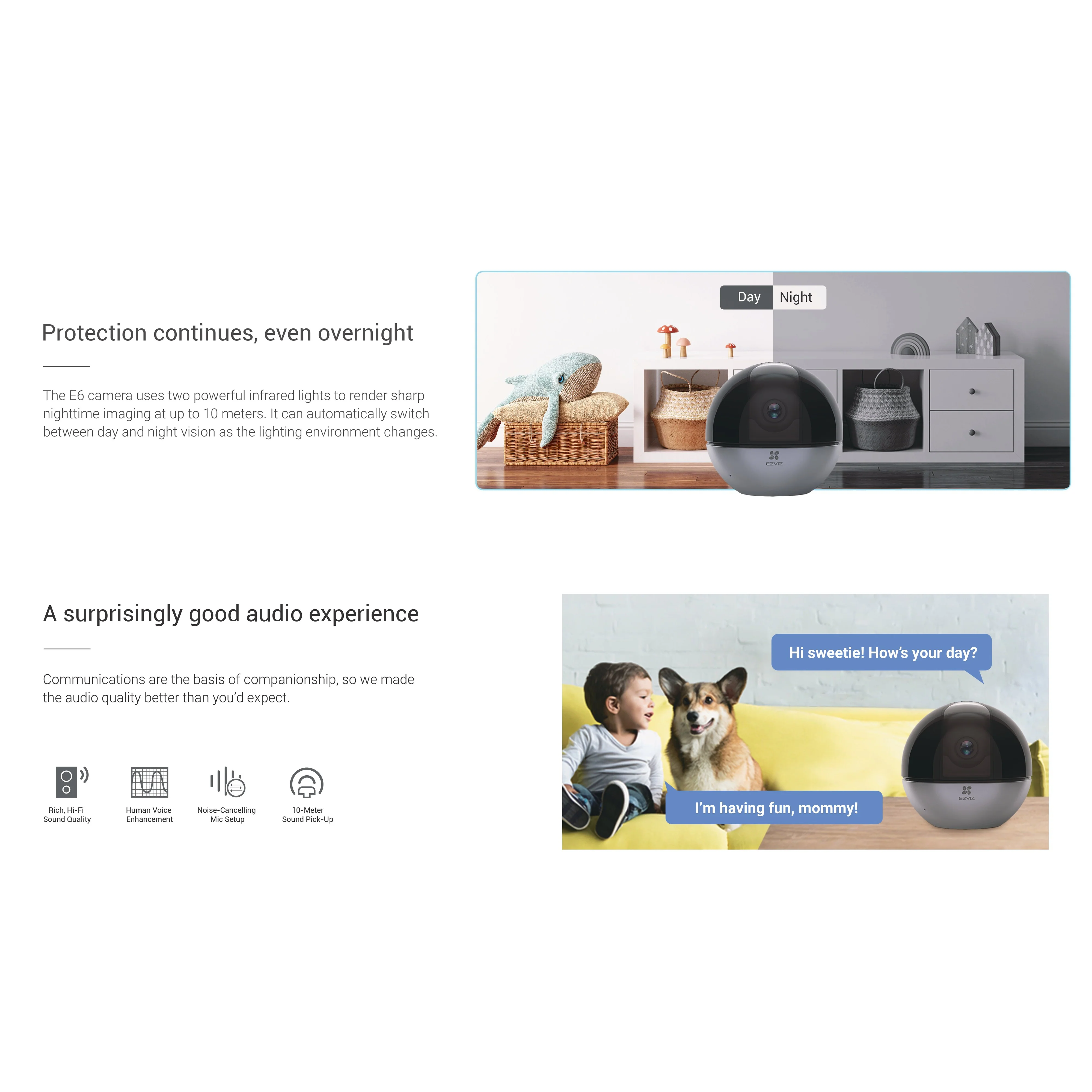 Ezviz E6 3K(5mp) Indoor Wifi Camera - Image 8