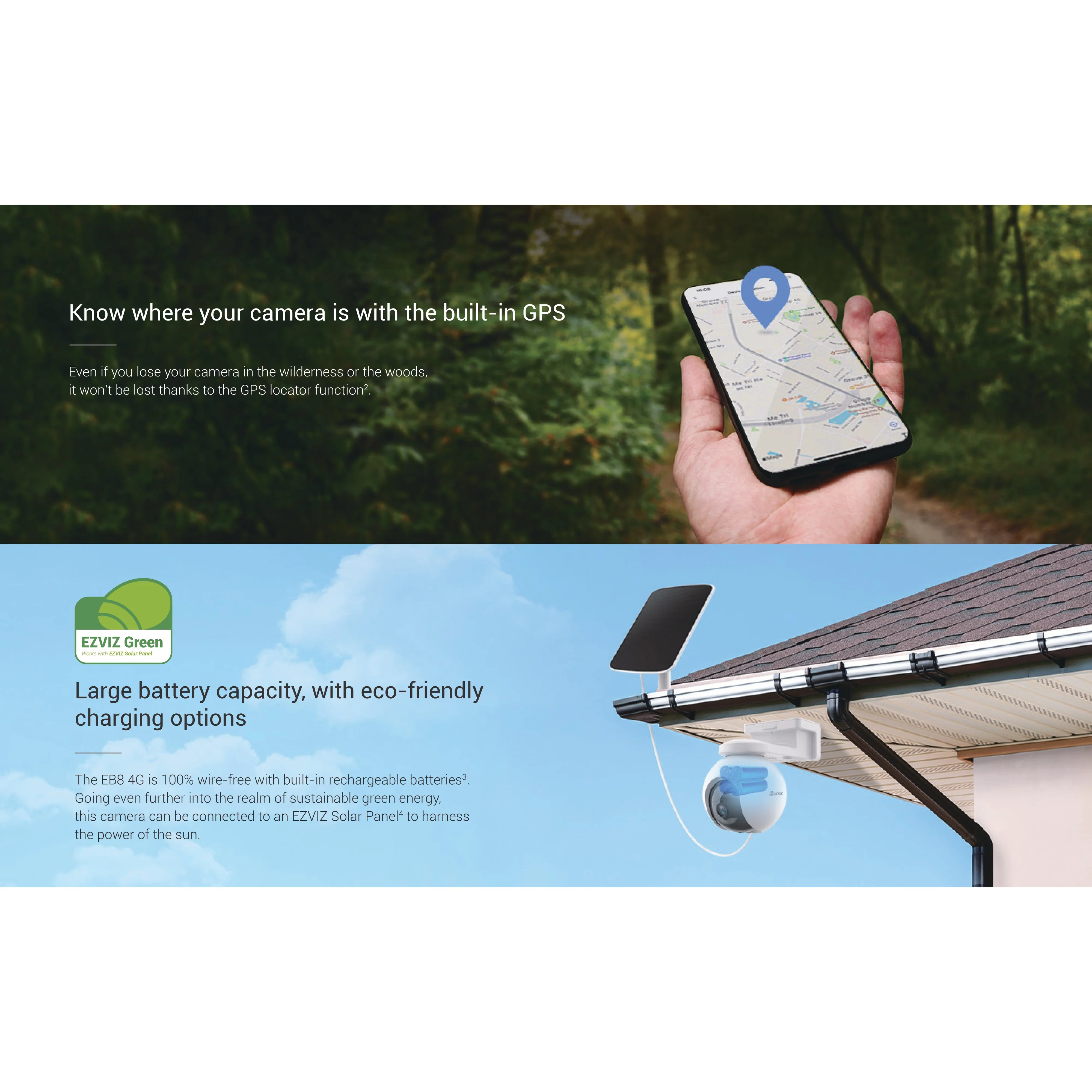 Ezviz EB8 4G Pan & Tilt 4G Battery Camera - Image 9