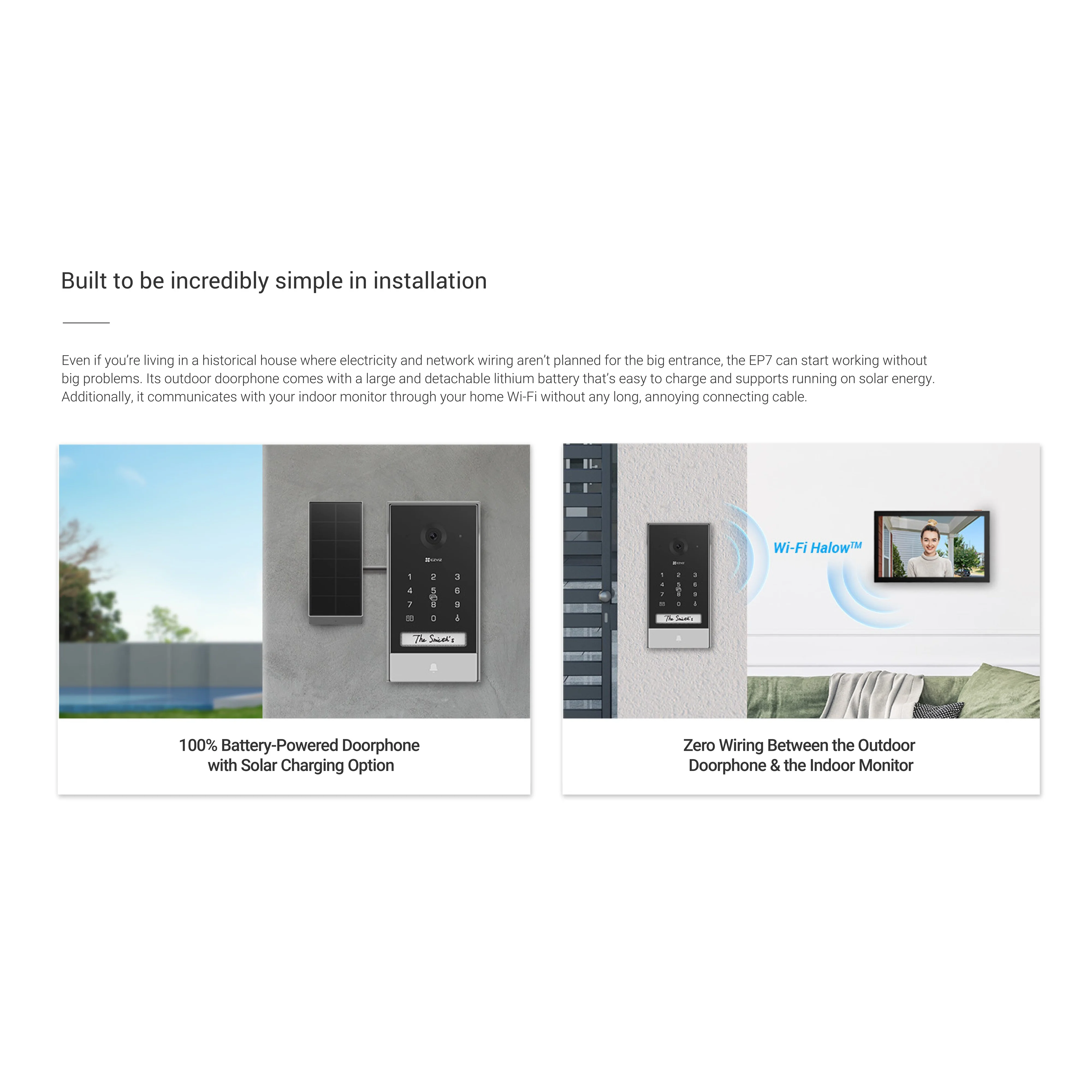 Ezviz EP7 Smart Home Video Doorphone - Image 9
