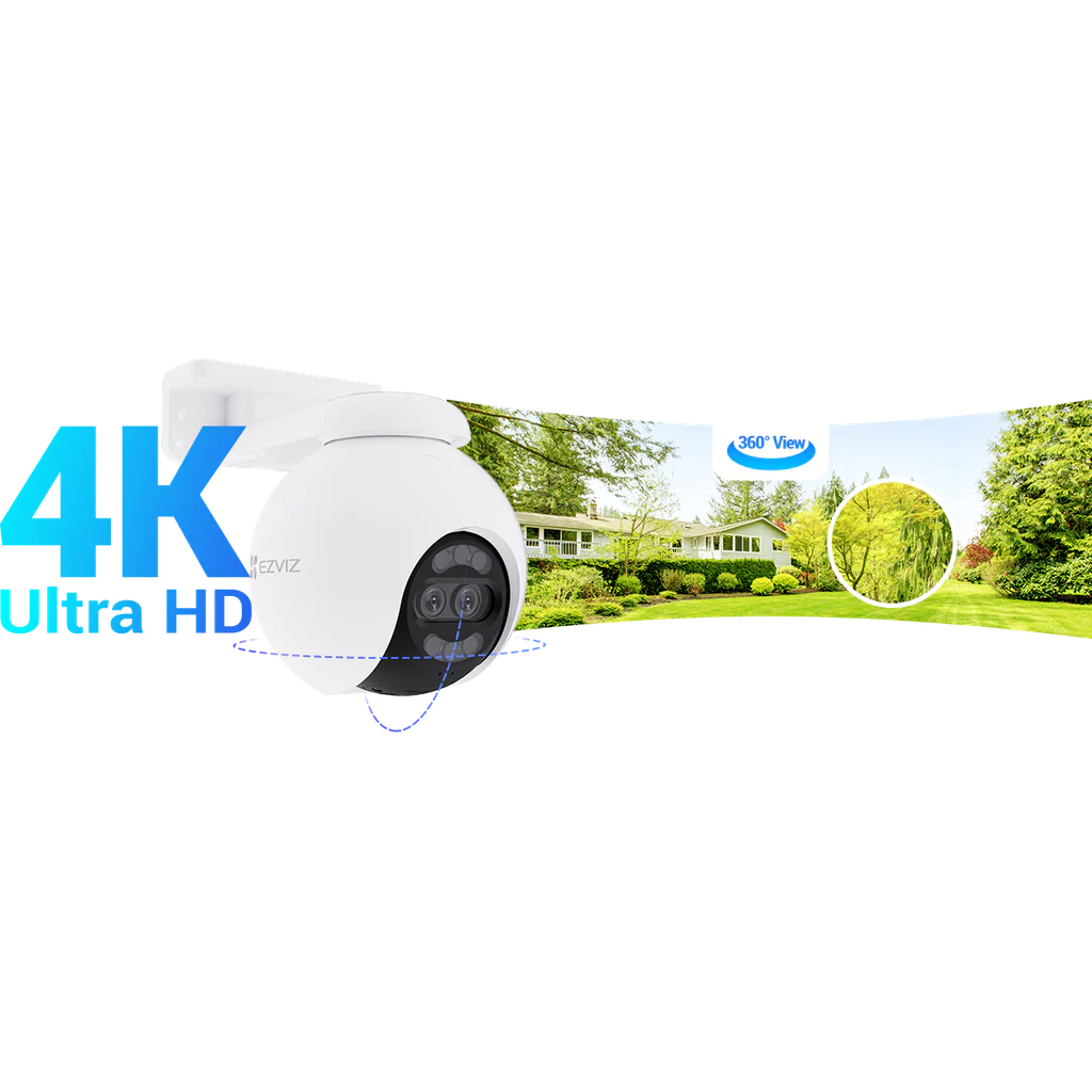Ezviz H80x Dual 4K Pan & Tilt Wi-Fi Camera - Image 2