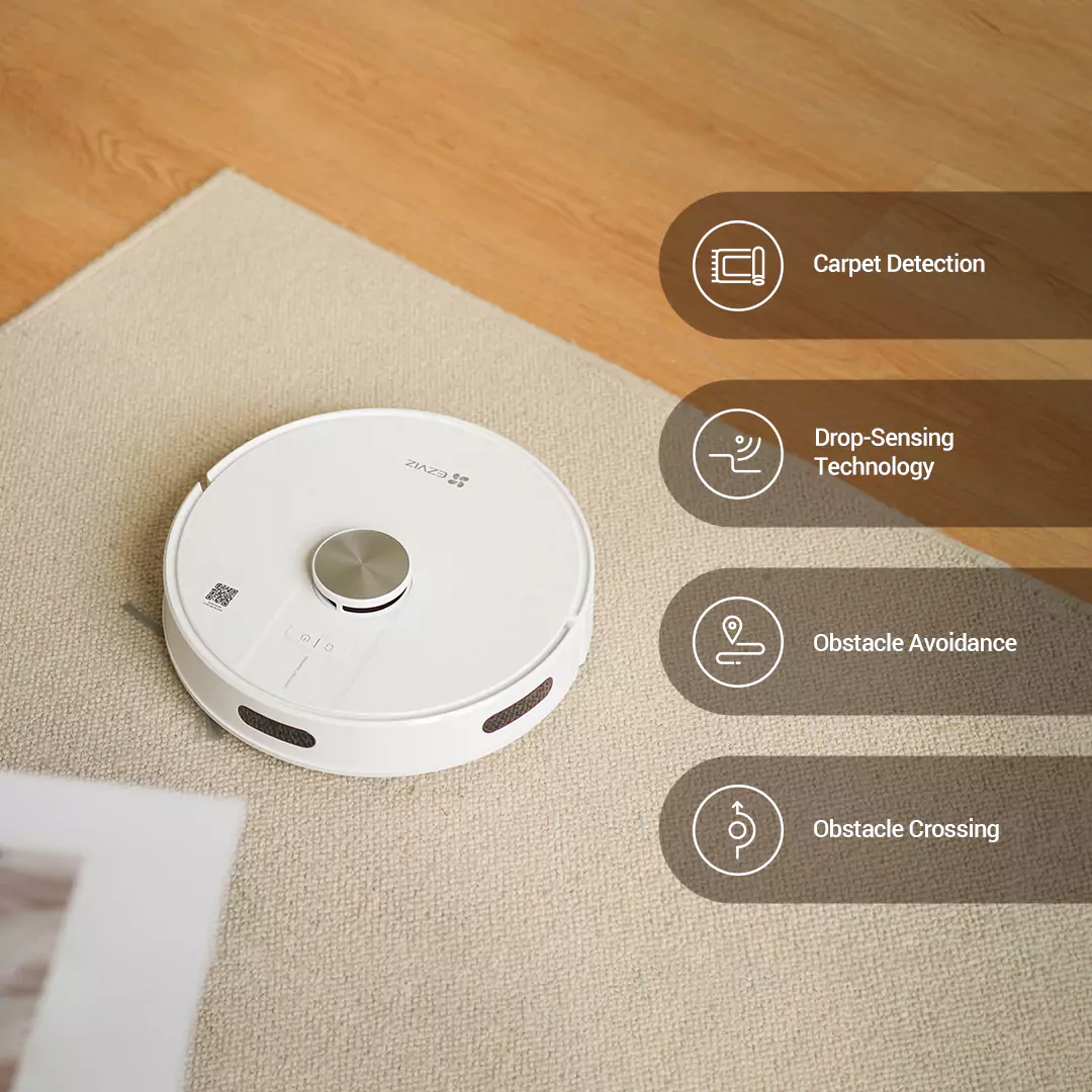 Ezviz RE4 Plus Robot Vacuum Mop Combo - Image 3