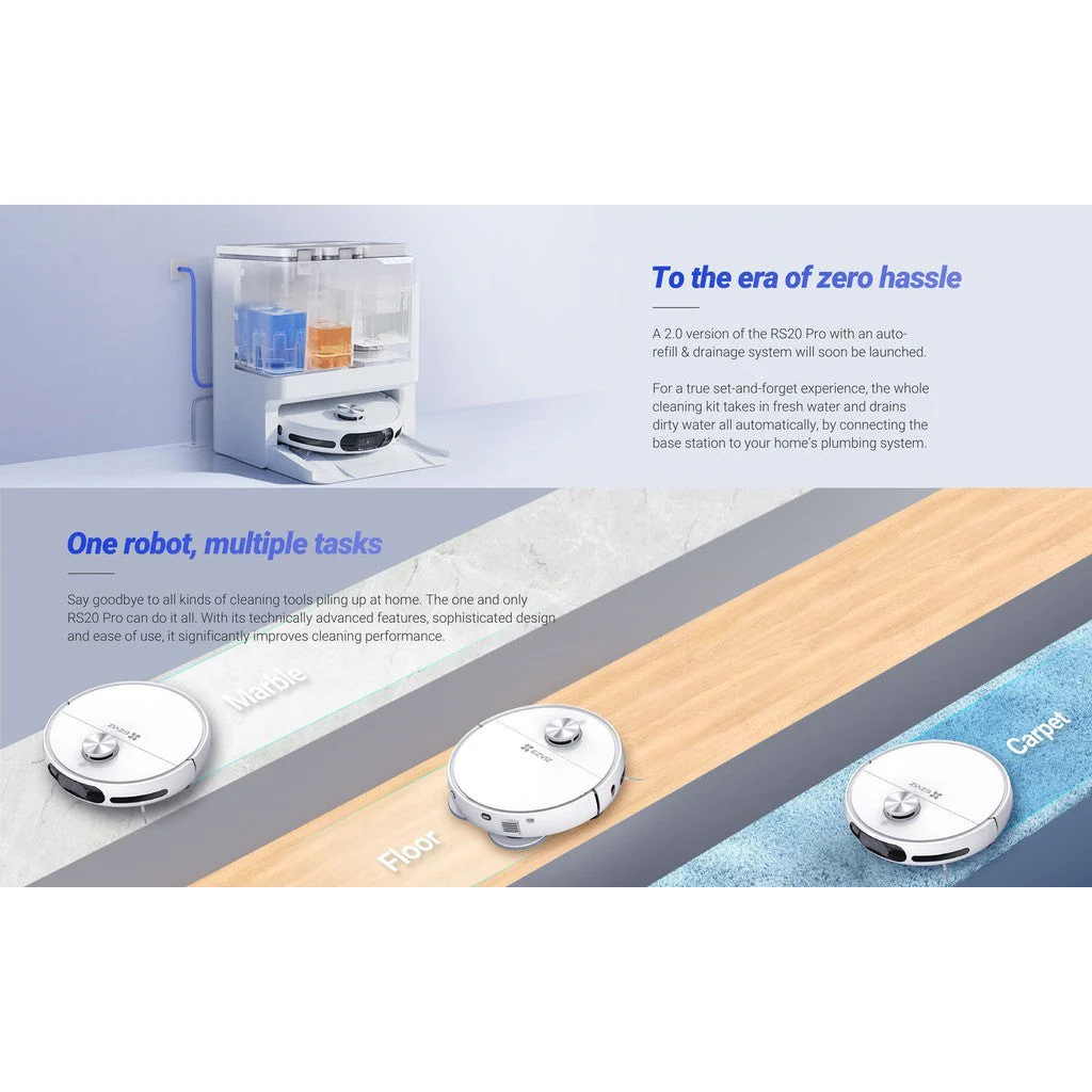 Ezviz RS20 Pro Robot Vacuum & Mop Combo - Image 14