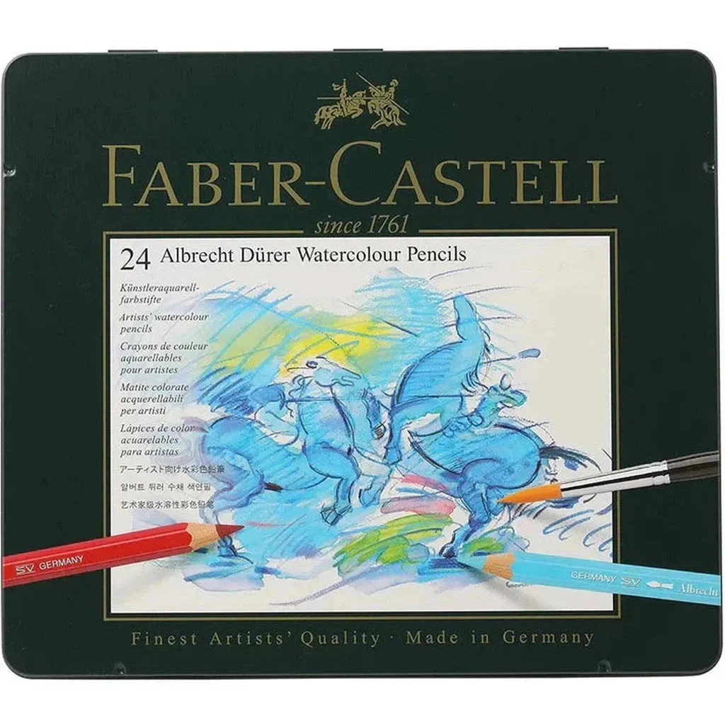 Faber Castell Albrecht Durer Water Color Pencils 24 Colors
