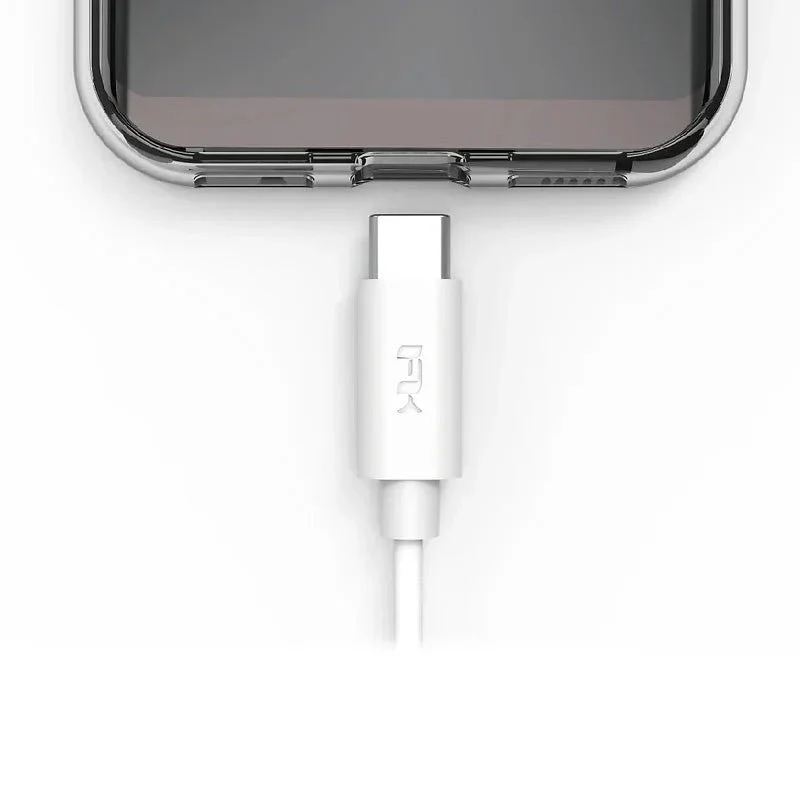 Feeltek USB-C to USB-C Cable 200 cm - White - Image 5