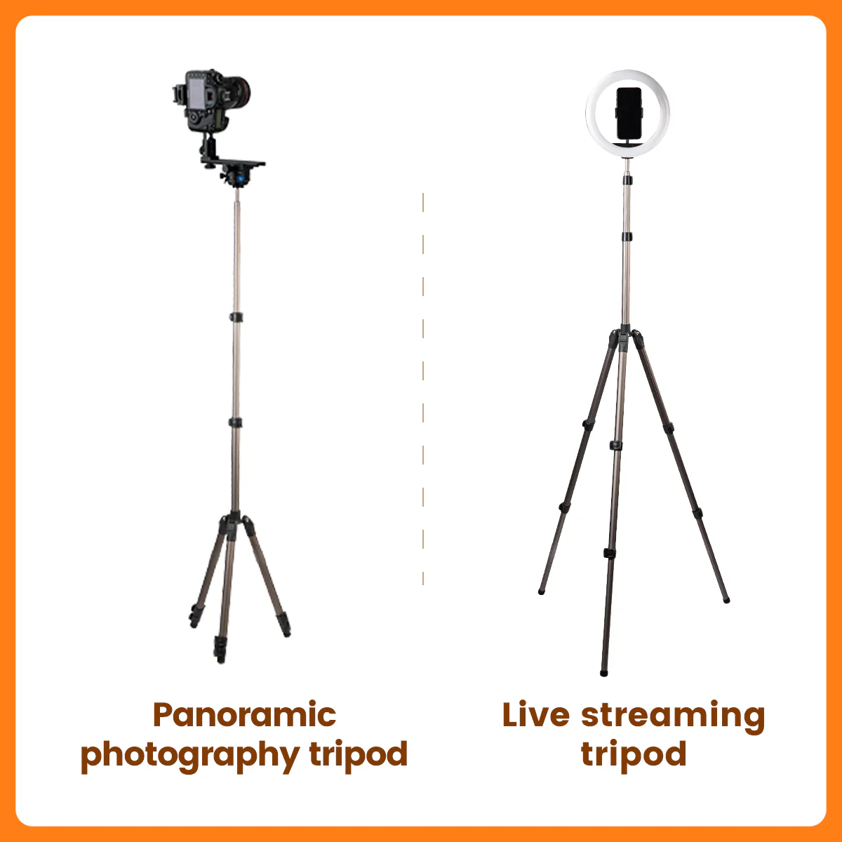 Fotopro Digital Tripod D5+42Q Grey - Image 5
