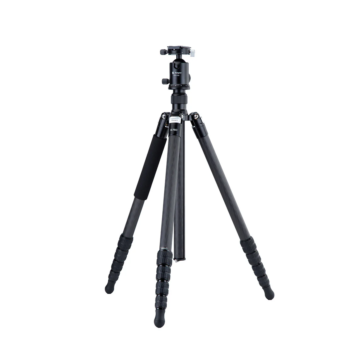 Fotopro Professional Tripod X-75C+72Q Gray - Image 2