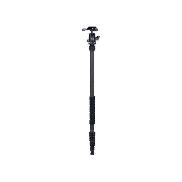 FOTOPRO X-Go Carbon Fiber E PRO Tripod with Ball Head and Monopod - Black/Gray - Image 3