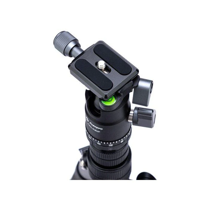 FOTOPRO X-Go Carbon Fiber E PRO Tripod with Ball Head and Monopod - Black/Gray - Image 4