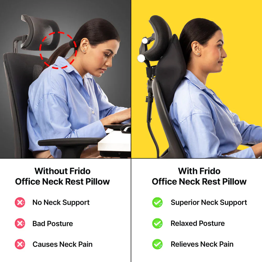 Frido Car Neck Pillow - Grey - Image 5