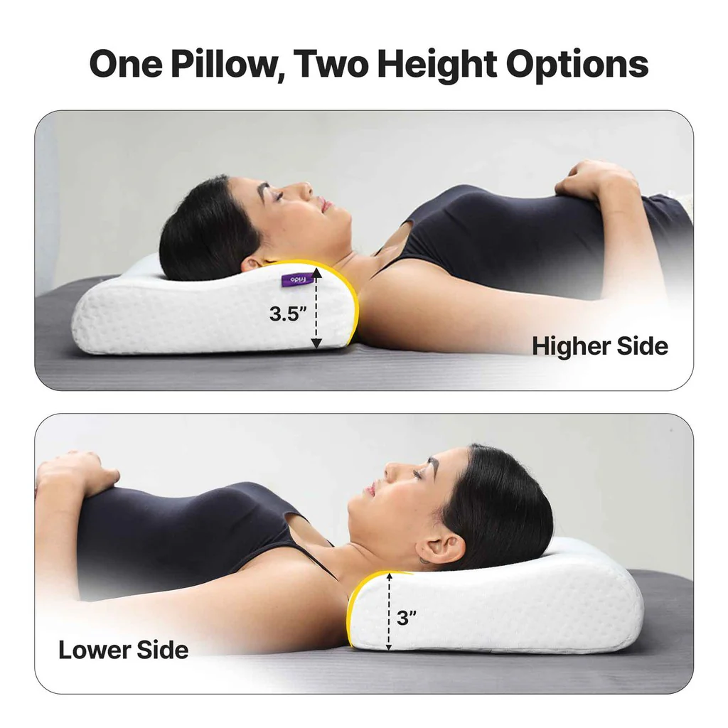 Frido Orthopedic Cervical Pillow - Blue - Image 7