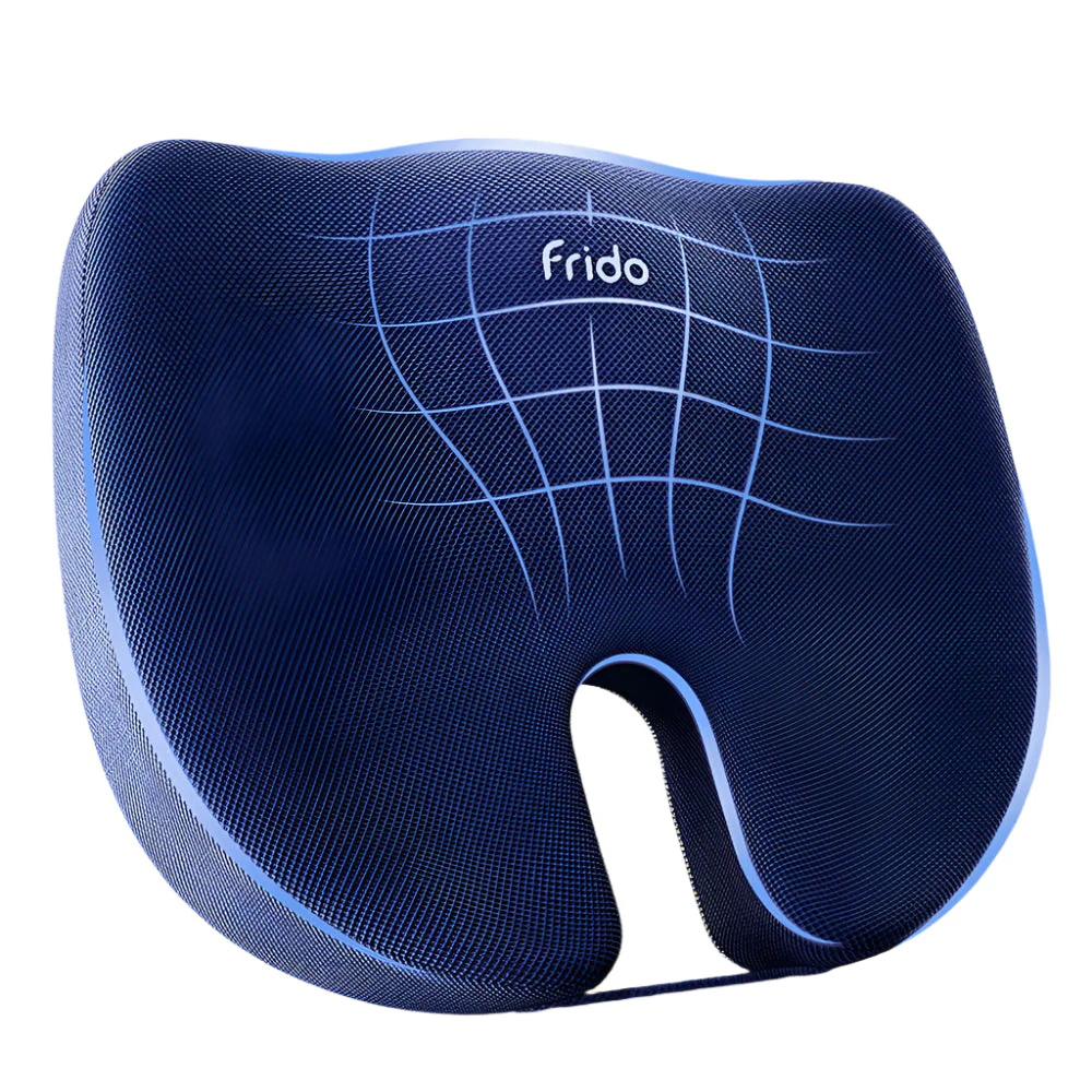 Frido Ultimate Tailbone Pain Relief Seat Cushion - Blue
