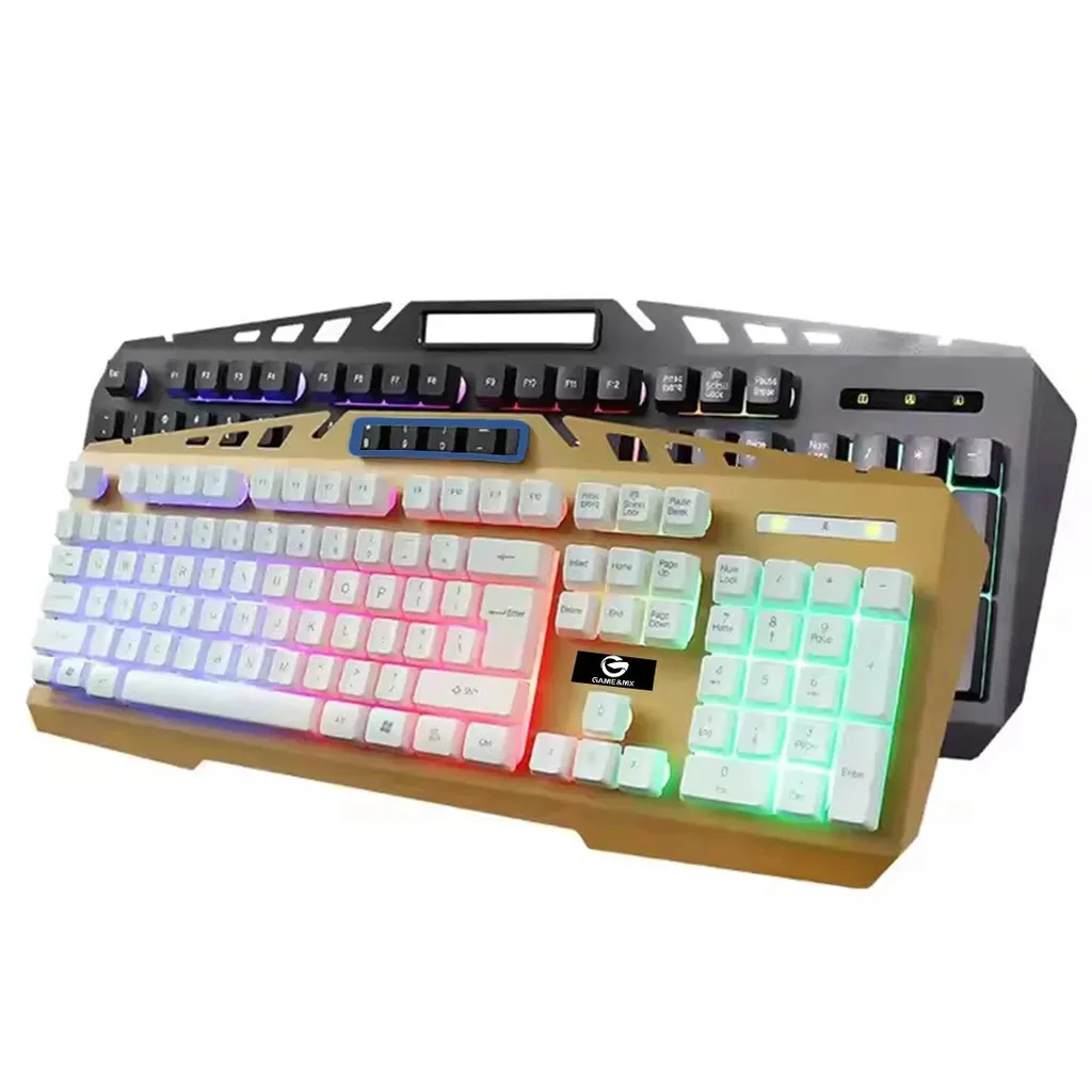 GAME & MX J-8 Wired Arabic Keyboard and Mouse Gaming Combo - Image 4