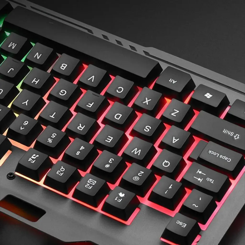 GAME & MX J-8 Wired Arabic Keyboard and Mouse Gaming Combo - Image 7
