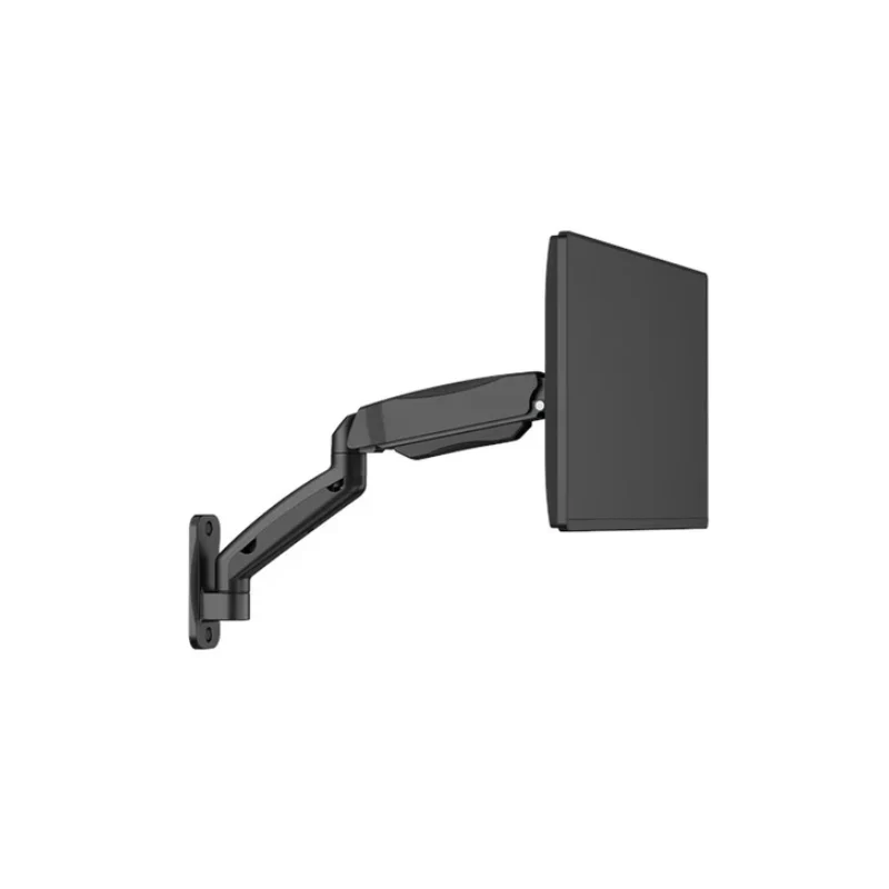 GameOn GO-5015 Economy Spring-Assisted Wall Mounted Single Monitor Arm - 17"-32" / Black - Image 5