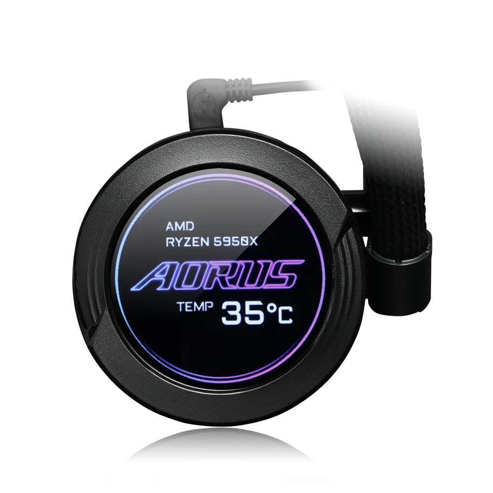 Gigabyte Aorus Waterforce X 280 Argb Aio Cpu Liquid Cooler Black - Image 3