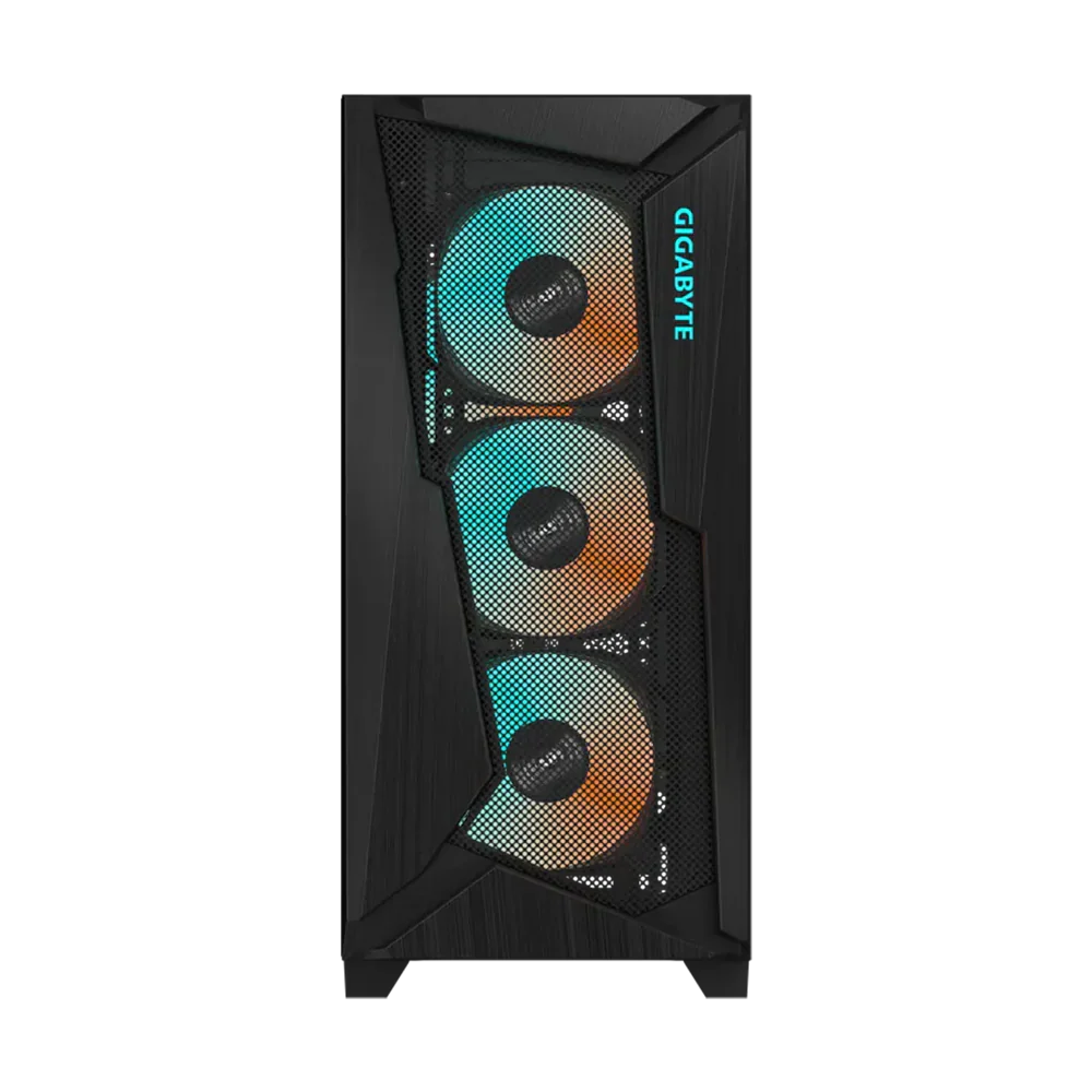 Gigabyte C301G V2 Rgb Tempered Glass E-Atx Mid Tower Case Black - Image 2