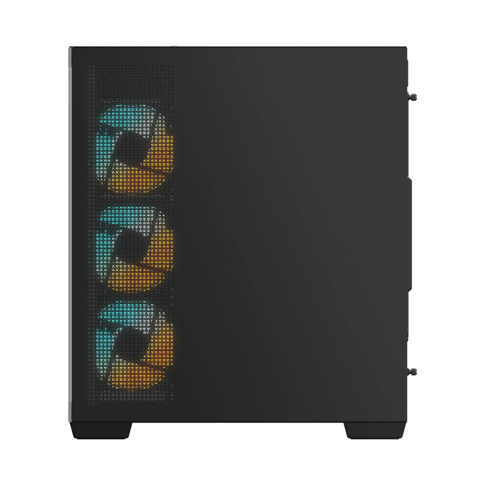 Gigabyte C500 Panoramic Stealth Mid Tower Case Black - Image 4