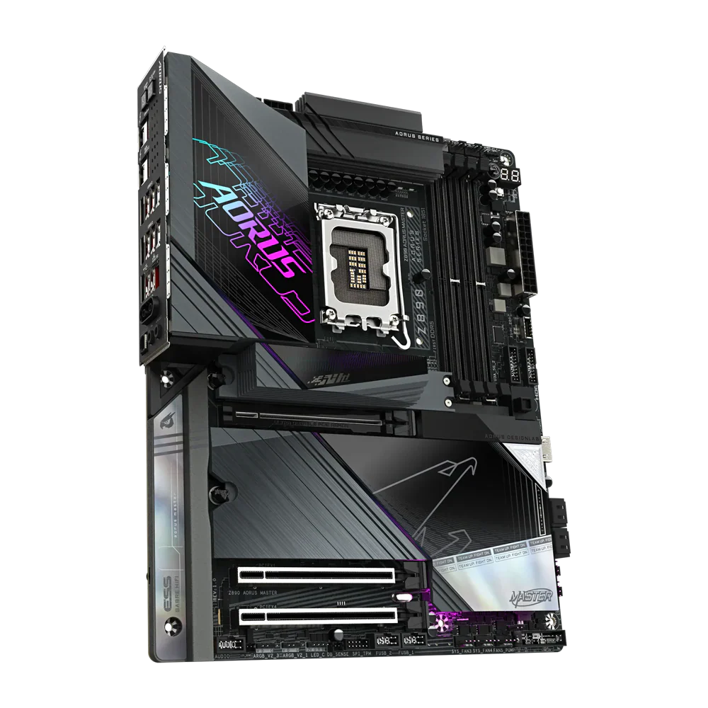 Gigabyte Z890 Aorus Master 1.0 Ddr5 Motherboard - Black - Image 2