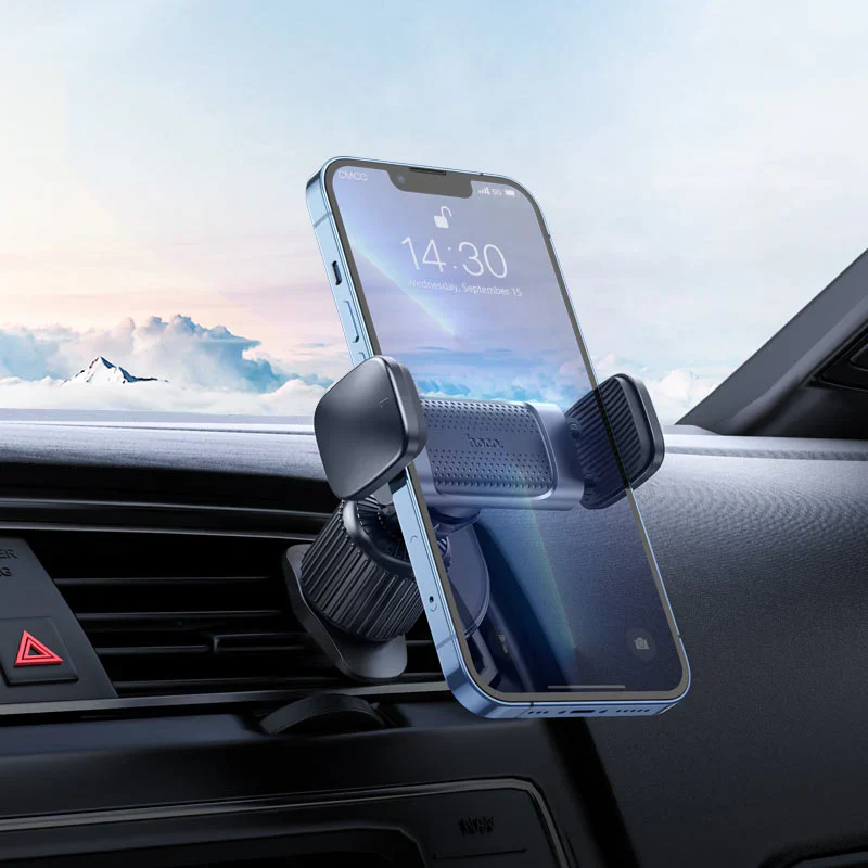 HOCO CA110 Car Phone Holder – Air Vent Mount with Gravity Lock - Image 2