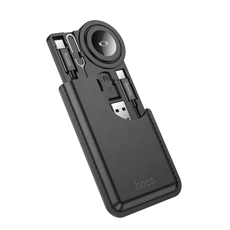 Hoco CW58 Multifunctional Watch Wireless Charger for Smart Watch – Black - Image 3