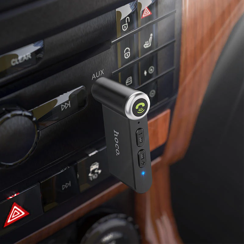 Hoco E58 In-Car Aux Wireless Receiver - Image 3