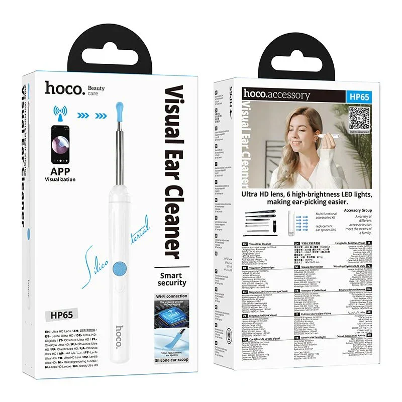HOCO Ear Cleaning Tool with Camera Wireless Visual Cleaner HP65 - Image 2