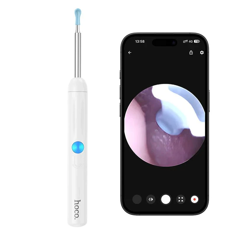 HOCO Ear Cleaning Tool with Camera Wireless Visual Cleaner HP65 - Image 4