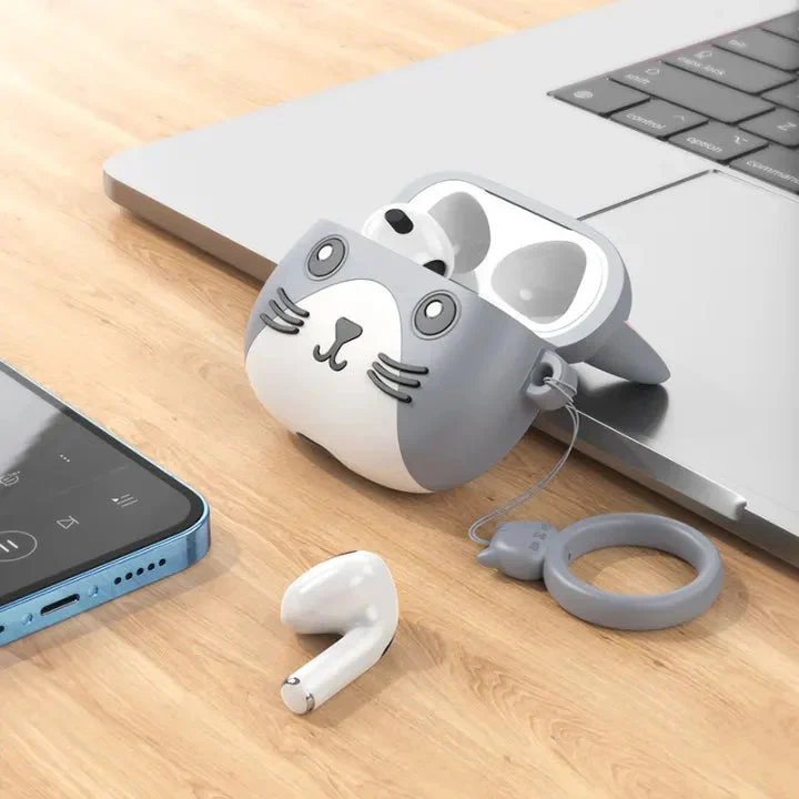Hoco EW46 True wireless stereo headset - mysterious cat - Image 2