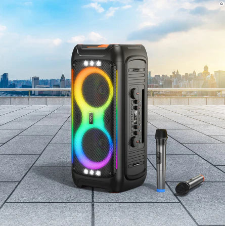 Hoco Kayman Wireless Portable Loudspeaker – Dual-Mic Outdoor BT 40W - Image 2