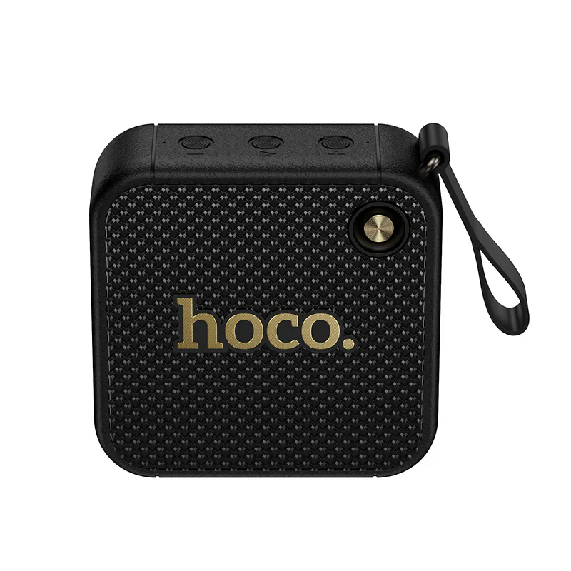 Hoco HT1 Premium Wireless Sports Speaker – 8W Portable Bluetooth Sound with TF, USB & AUX Support - Black