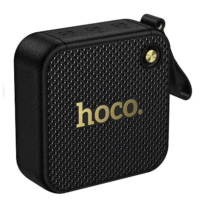 Hoco HT1 Premium Wireless Sports Speaker – 8W Portable Bluetooth Sound with TF, USB & AUX Support - Black - Image 3