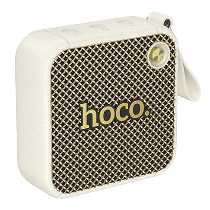 Hoco HT1 Premium Wireless Sports Speaker – 8W Portable Bluetooth Sound with TF, USB & AUX Support - White - Image 3