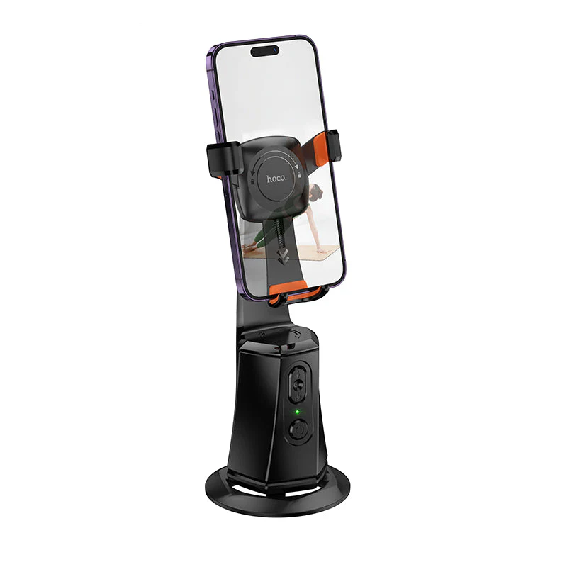 HOCO K26 Gimbal Mount for Smart Camera - Black - Image 2