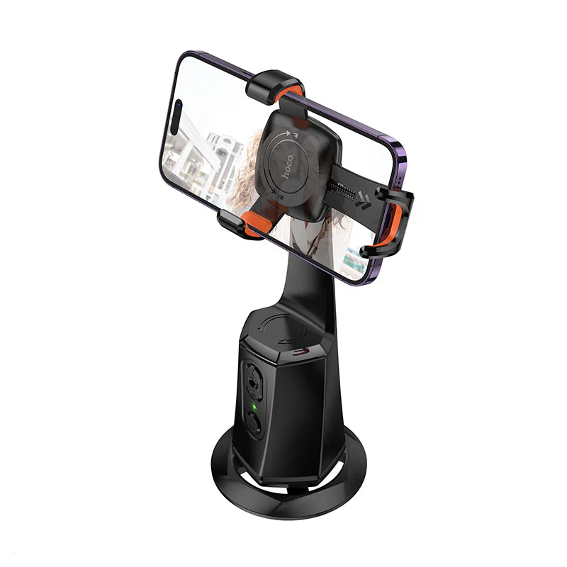 HOCO K26 Gimbal Mount for Smart Camera - Black - Image 3