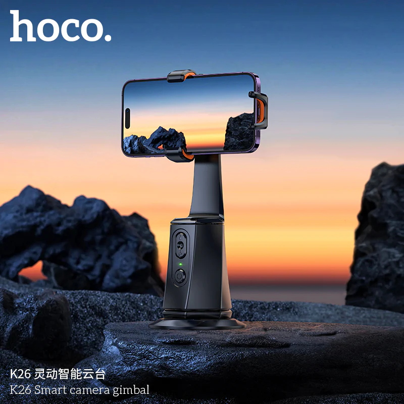 HOCO K26 Gimbal Mount for Smart Camera - Black - Image 9