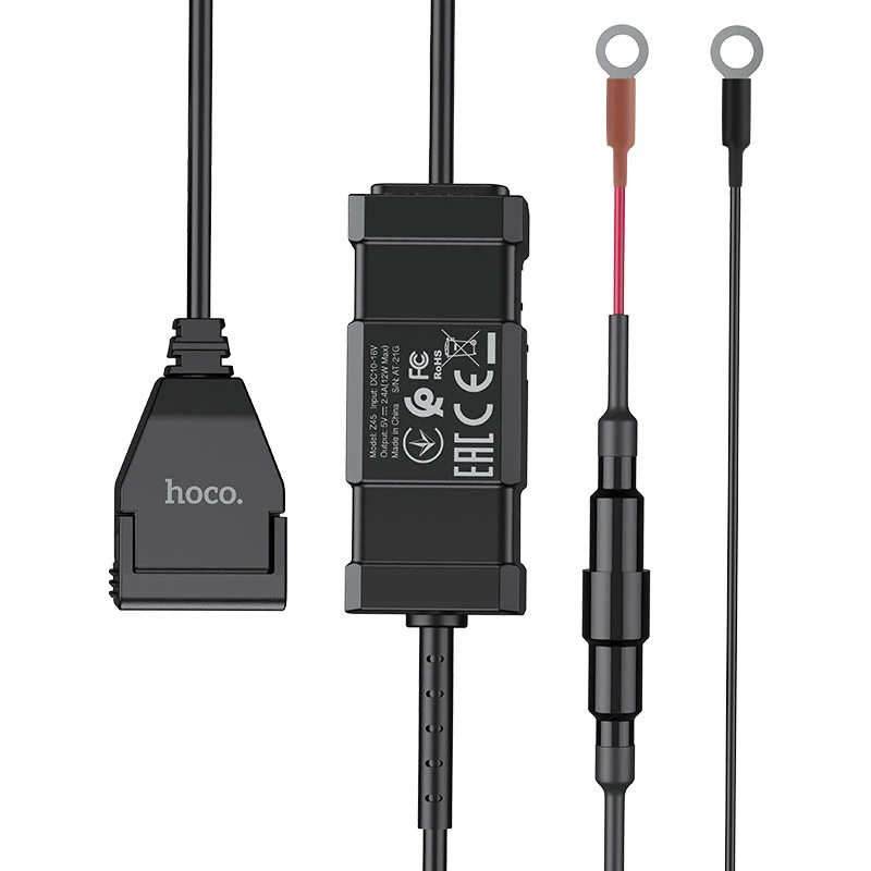 Hoco Single Port Safety Motorcycle charger Z45 - Image 7