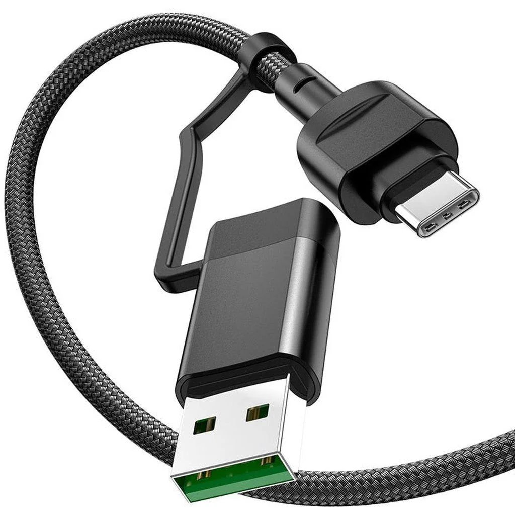 HOCO U128 Viking 2-in-1 charging data cable USB/Type-C to Type-C - Image 2