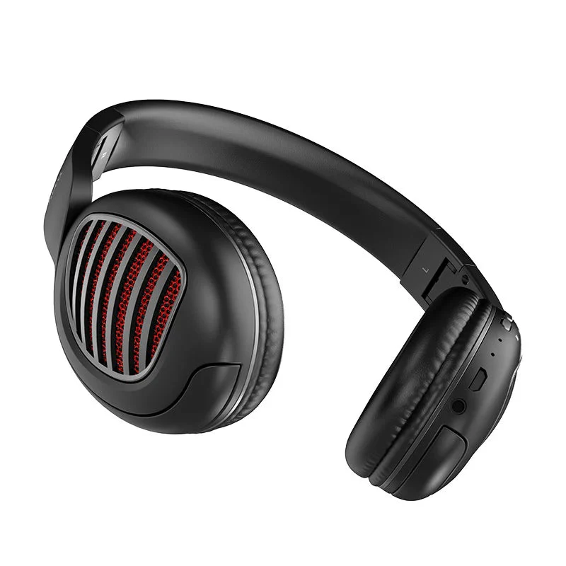 Hoco W23 Brilliant Sound Wireless Headphone - Black - Image 2