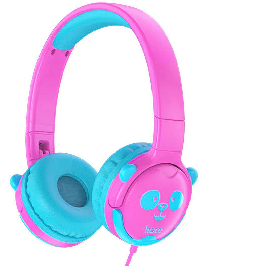 Hoco W31 Children’s Headphones – Safe Sound for Kids Pink - Image 5