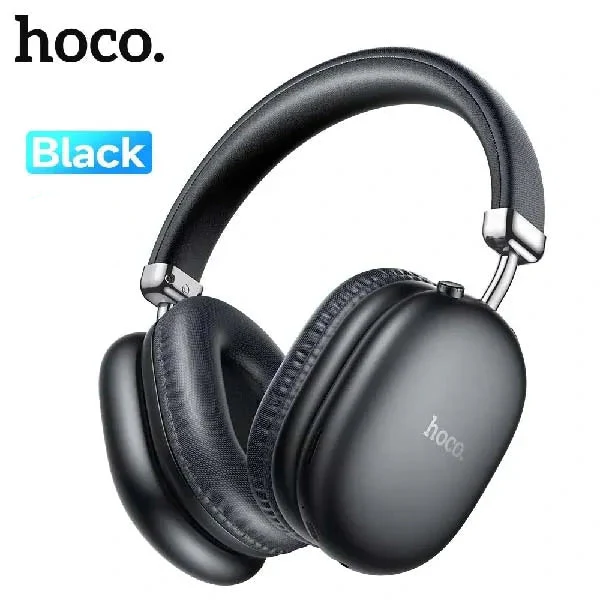 HOCO W35 Max Wireless Headphones - Bluetooth / Black - Image 3